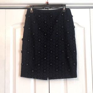 Talbots navy skirt, size 6